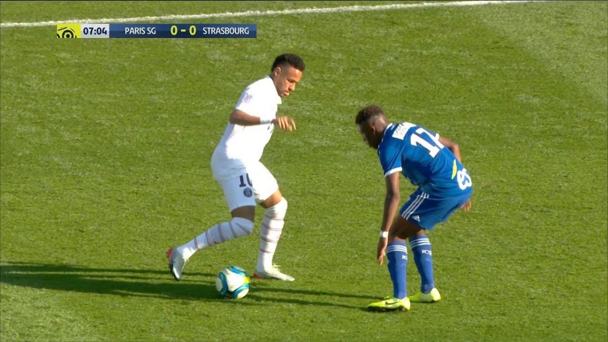 عملکرد نیمار مقابل استراسبورگ