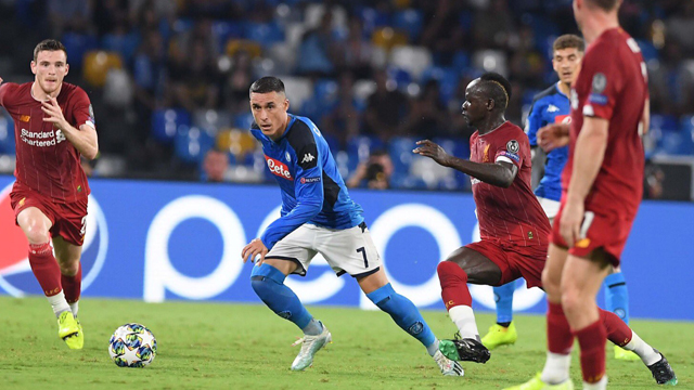 خلاصه بازی ناپولی 2-0 لیورپول