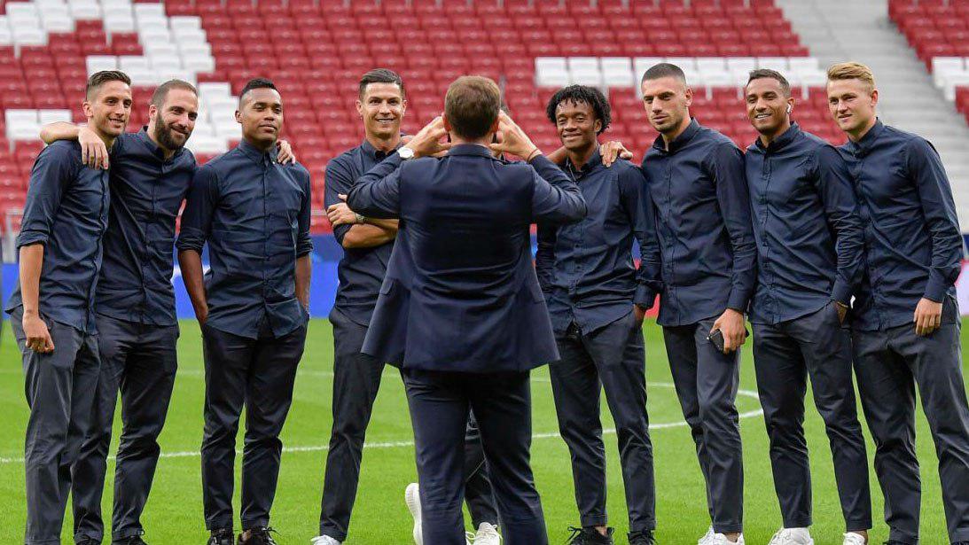 عکس یادگاری رونالدو و یارانش در ورزشگاه مترو پولیتانو