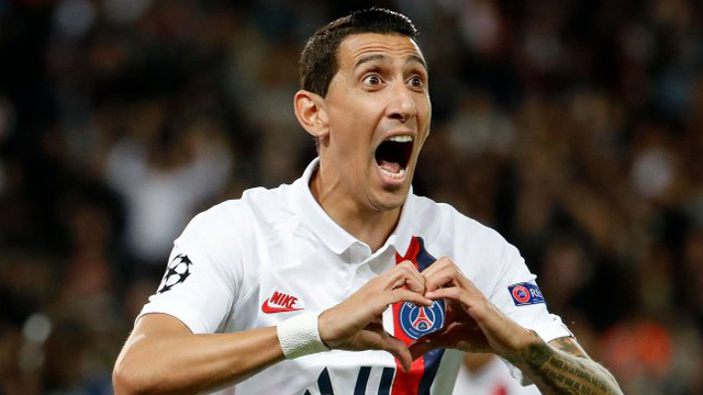 گل اول پاری سن ژرمن به رئال مادرید( دی ماریا)