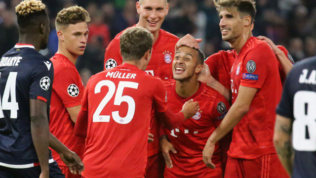 گل سوم بایرن مونیخ به ستاره سرخ بلگراد (توماس مولر)