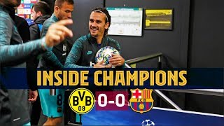 حواشی بازی دورتموند-بارسلونا از نگاه دوربین بارسایی ها