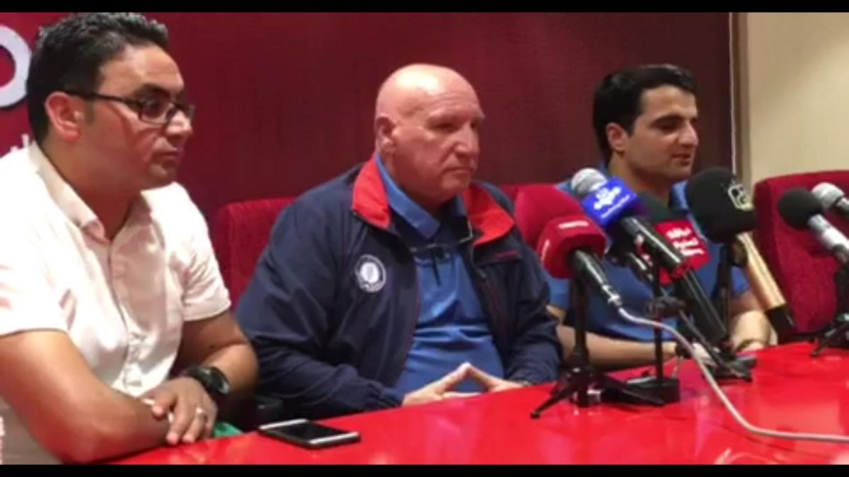 اختصاصی/ کنفرانس خبری بگوویچ پیش از بازی تراکتور - گل گهر