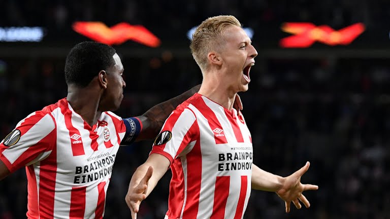 خلاصه بازی آیندهوون 3-2 اسپورتینگ لیسبون(لیگ اروپا)