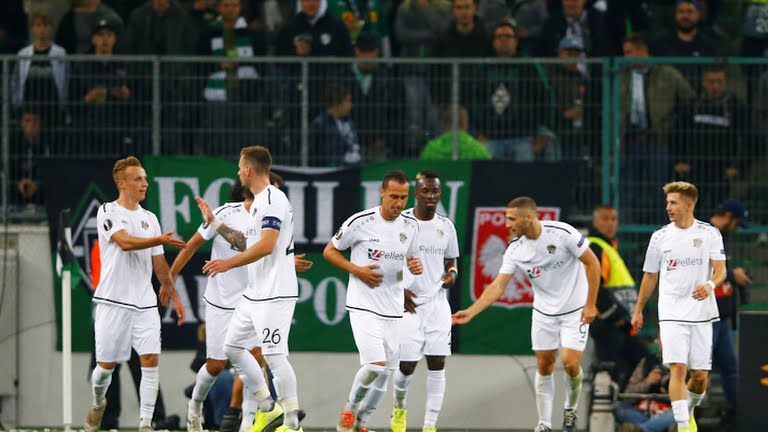 خلاصه بازی مونشن گلادباخ 0-4 ولفسبرگر (لیگ اروپا)