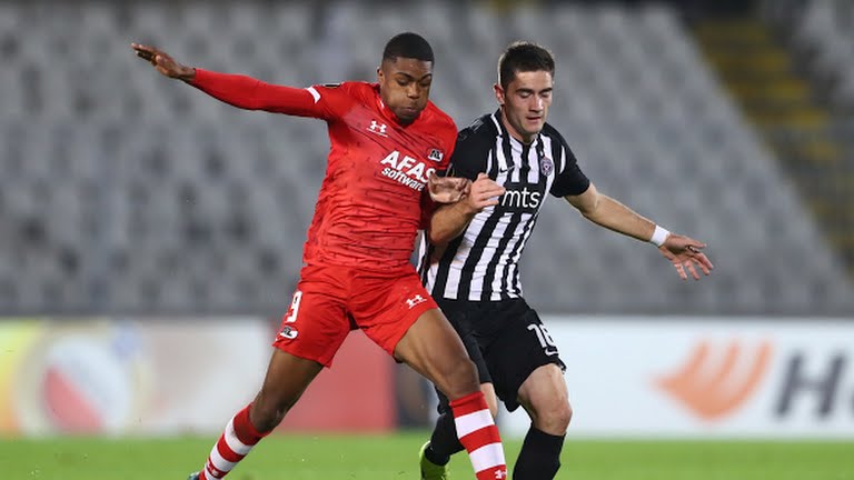 خلاصه بازی پارتیزان بلگراد 2-2 آلکمار (لیگ اروپا)