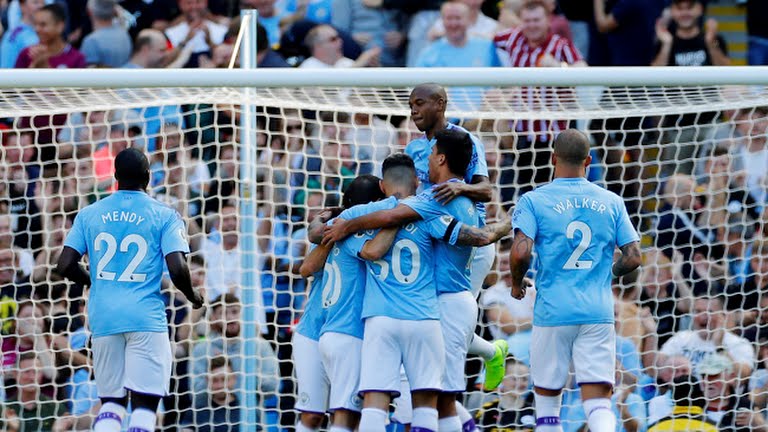 گل سوم منچستر سیتی به واتفورد (محرز)