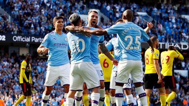 گل پنجم منچستر سیتی به واتفورد (اوتامندی)