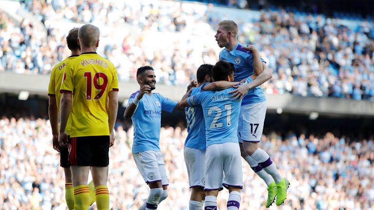 خلاصه بازی منچستر سیتی 8-0 واتفورد