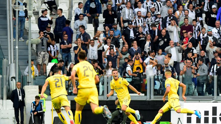 گل اول هلاس ورونا به یوونتوس (سوپرگل ولوسو)