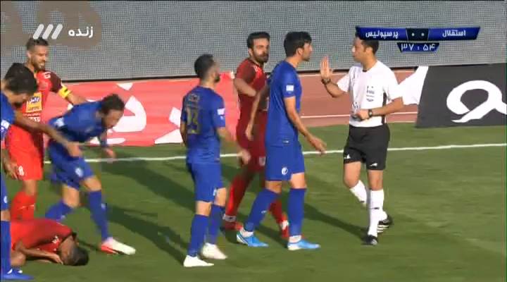 درگیری تبریزی با بازیکنان پرسپولیس پس از شیطنت کنعانی زادگان