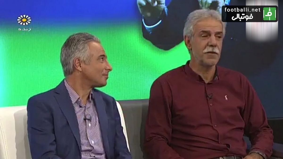 صحبت های مهمانان برنامه گزارش ورزشی در مورد نیمه اول شهرآورد تهران