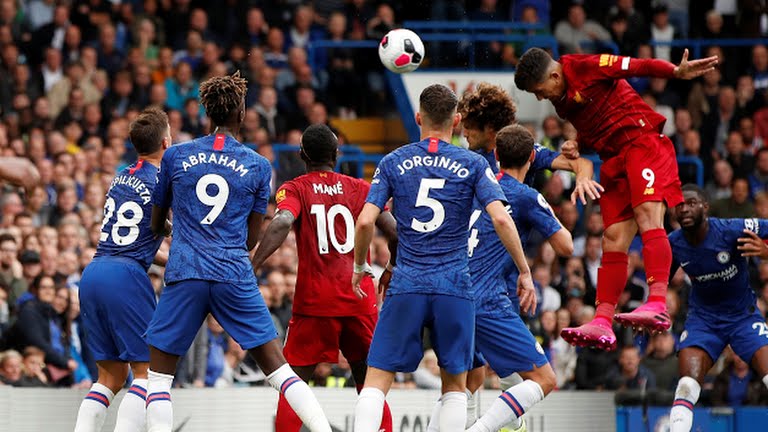 گل دوم لیورپول به چلسی (فیرمینو)