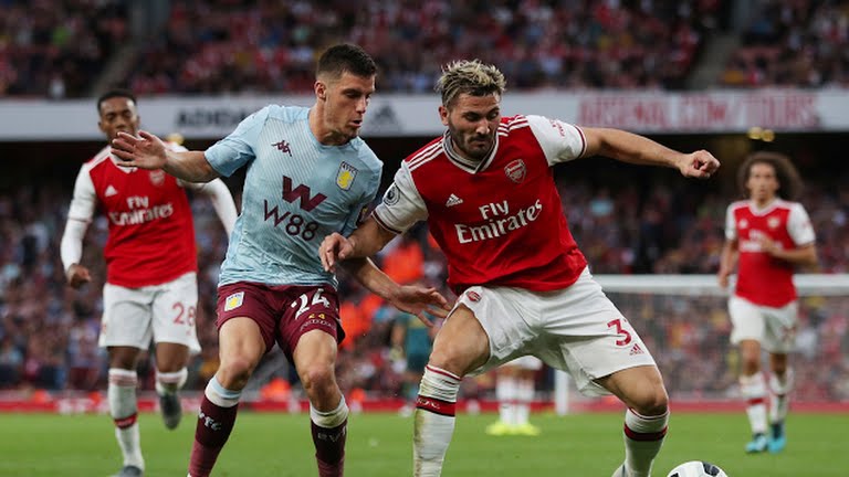 خلاصه بازی آرسنال 3-2 استون ویلا (کامبک 10 نفره آرسنال)