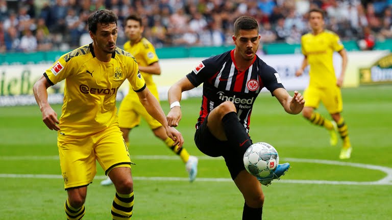 خلاصه بازی فرانکفورت 2-2 دورتموند