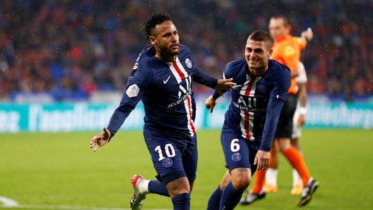 خلاصه بازی لیون 0-1 پاری سن ژرمن (گل 3 امتیازی نیمار)