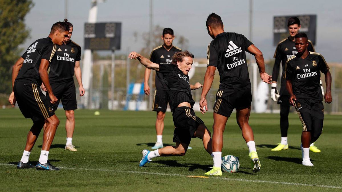 تمرین امروز رئال مادرید برای مصاف با اوساسونا