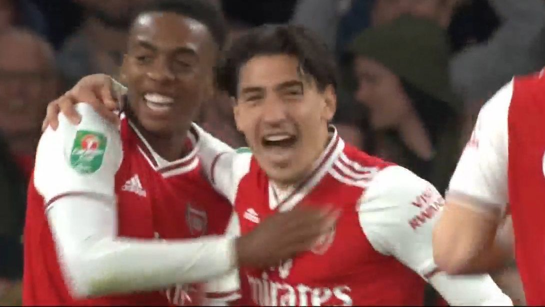 گل سوم آرسنال به ناتینگهام فارست (ویلوک)