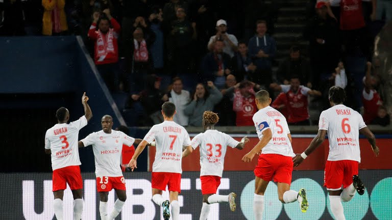 گل اول رنس به پاری سن ژرمن (کامارا)