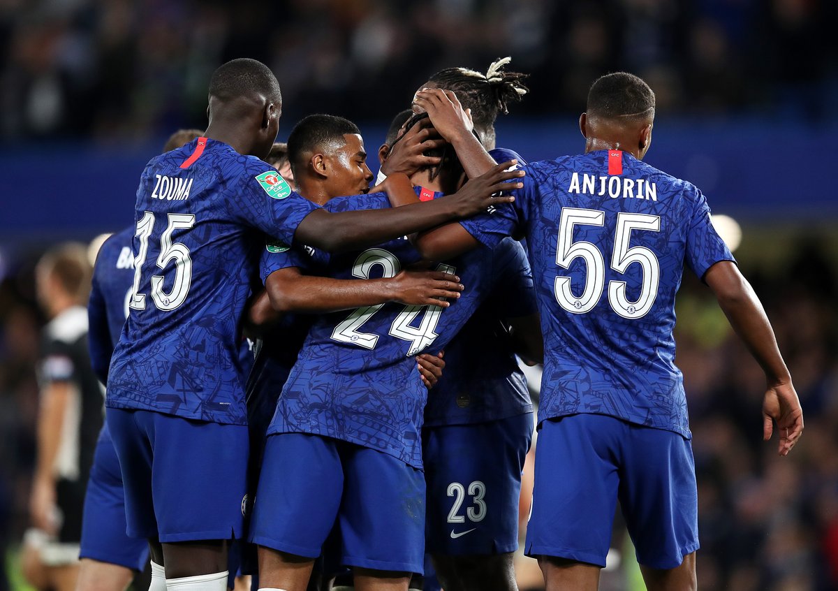 خلاصه بازی چلسی 7-1 گریمزبی تاون