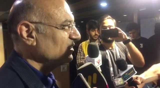 صحبت های امیر حسین فتحی مدیر عامل استقلال در پایان دیدار با ذوب آهن