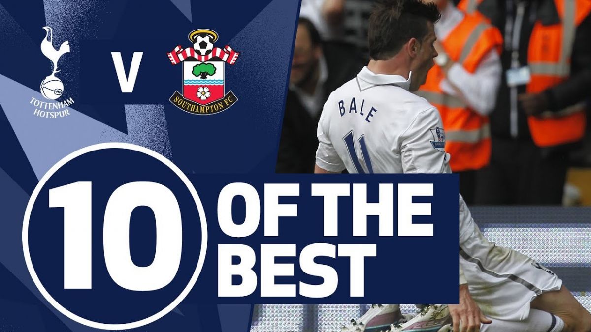 10 گل برتر تاتنهام مقابل ساوتهمپتون