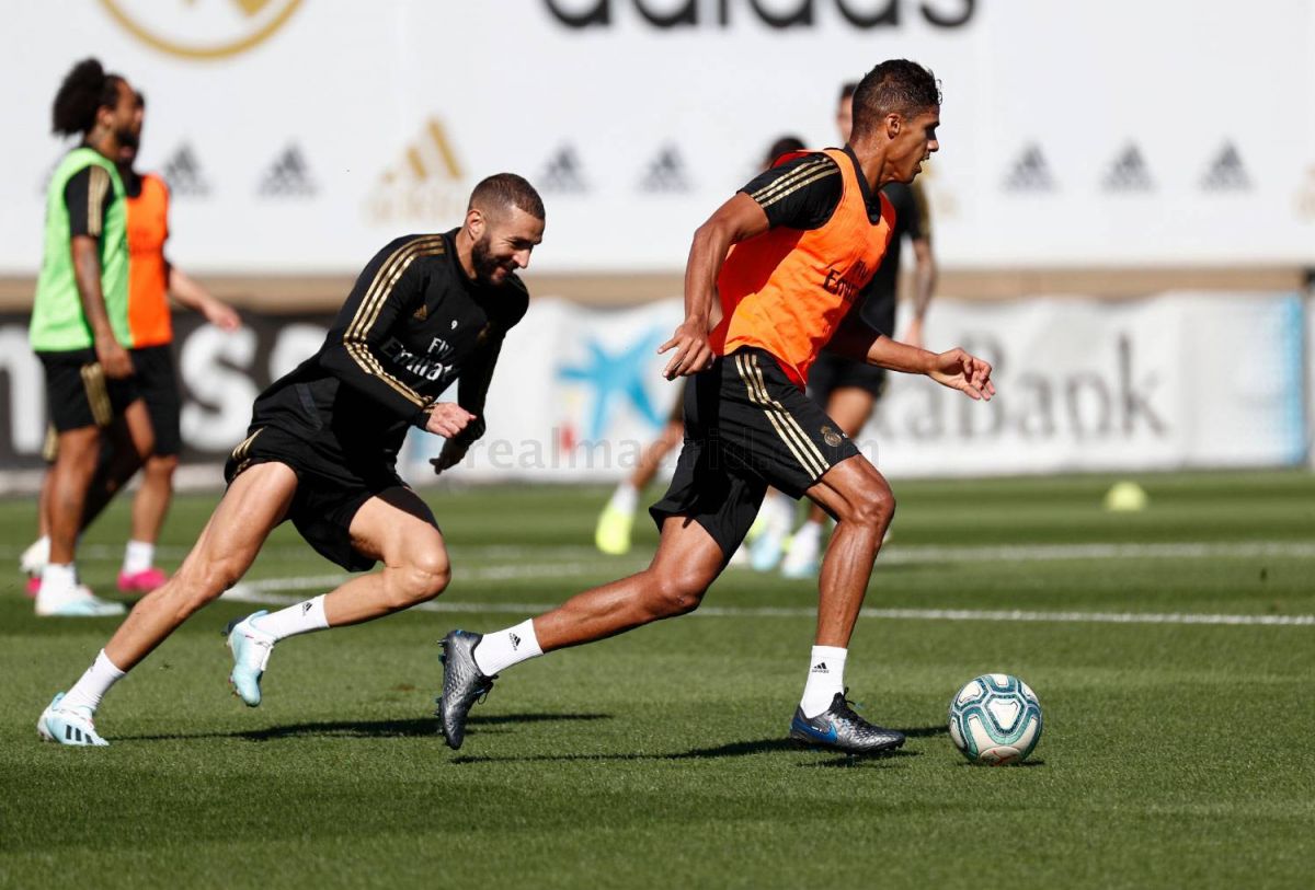 تمرین رئال مادرید برای تقابل با اتلتیکو مادرید