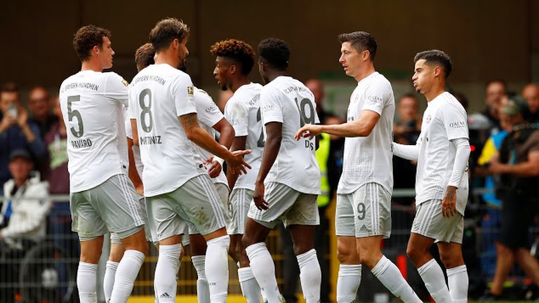 گل دوم بایرن مونیخ به پادربورن (کوتینیو)