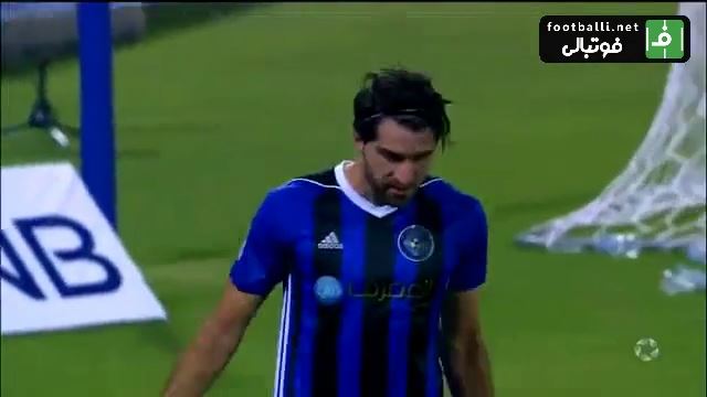 گل اول السیلیه به الغرافه توسط کریم انصاری فرد