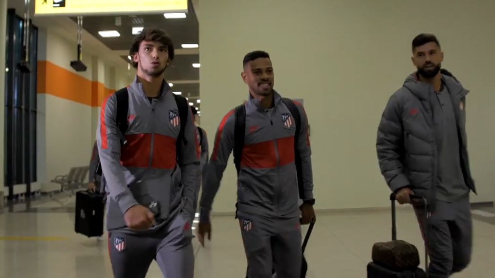 اتلتیکو مادرید برای دیدار با لوکوموتیو عازم مسکو شد