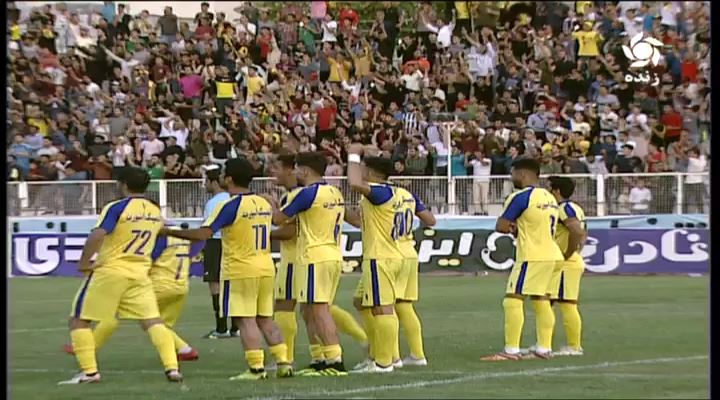 خلاصه بازی فجر سپاسی 2-2 فولاد (پنالتی 3-2)