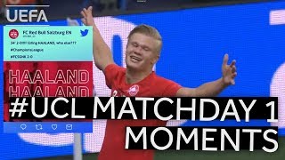 لحظات منتخب هفته نخست لیگ قهرمانان اروپا 20-2019