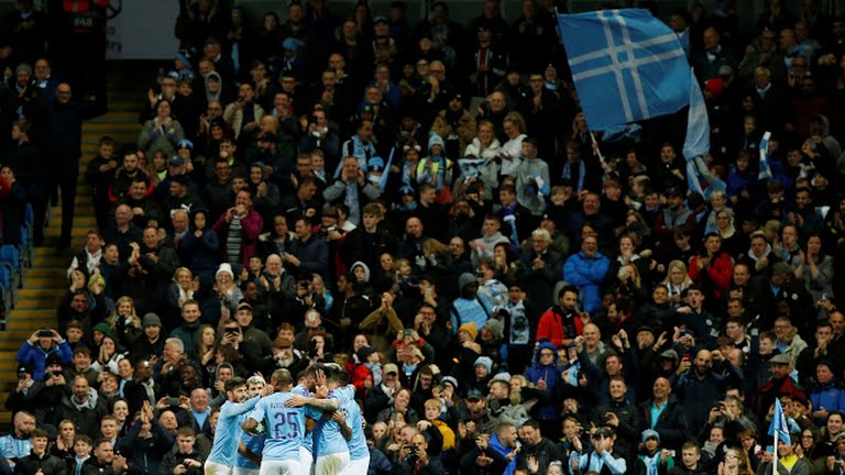 گل دوم منچستر سیتی به دینامو زاگرب (فودن)