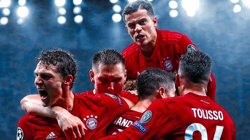 خلاصه بازی تاتنهام 2-7 بایرن مونیخ (4 گل گنابری)