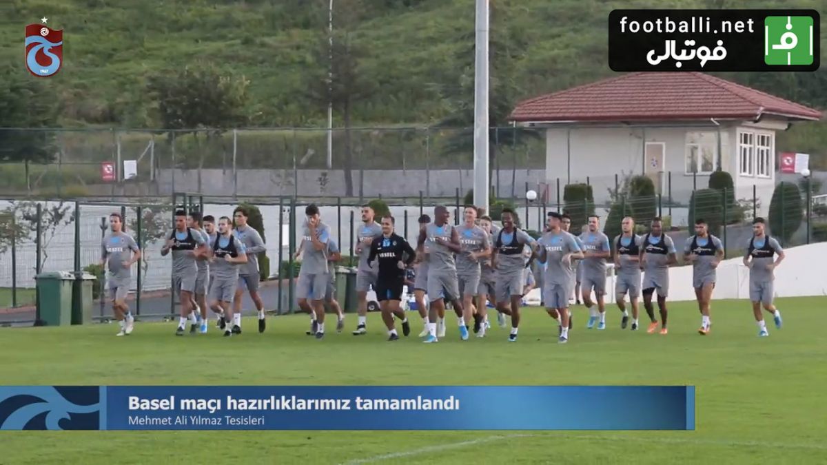 آخرین تمرین ترابزون اسپور پیش از دیدار با بازل (10 مهر)