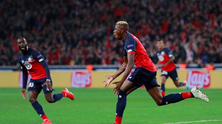 گل اول لیل به چلسی (ویکتور)