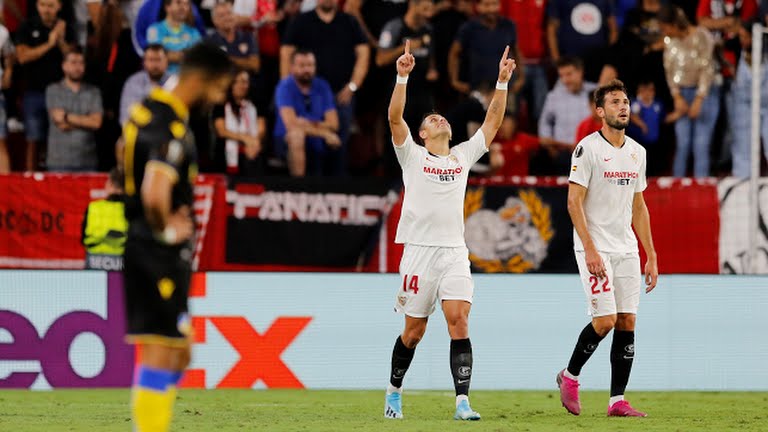 خلاصه بازی سویا 1-0 آپوئل نیکوزیا