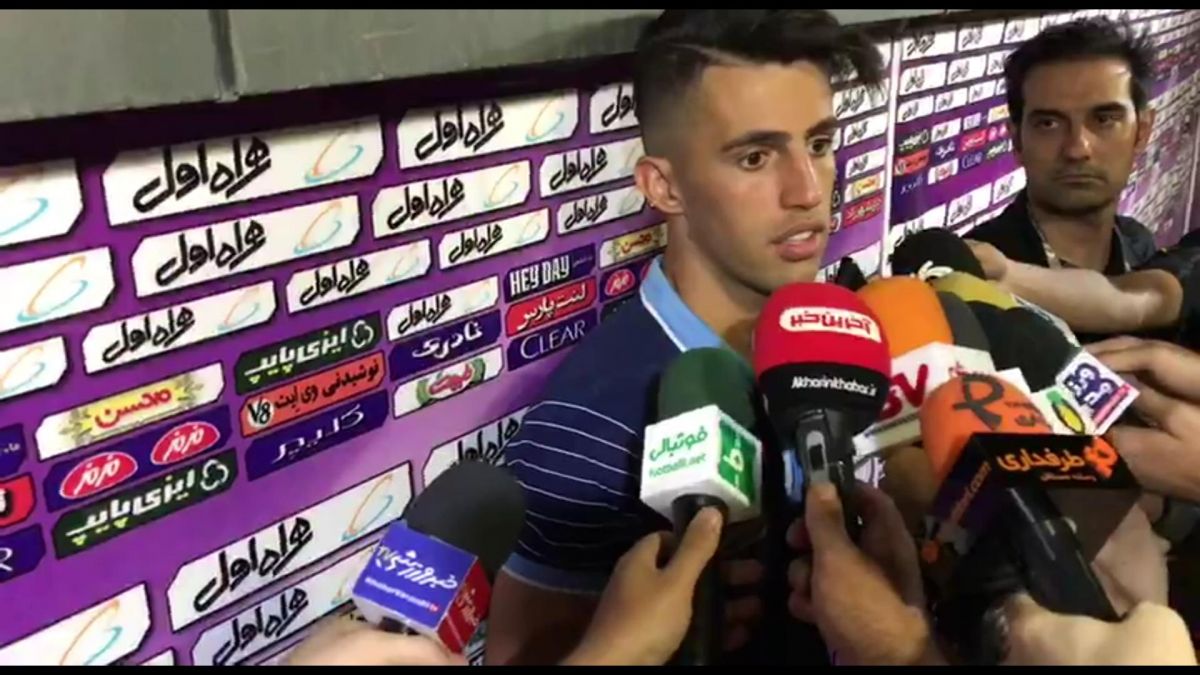 اختصاصی/ صحبت های آرش رضاوند بعد از بازی استقلال - گل گهر