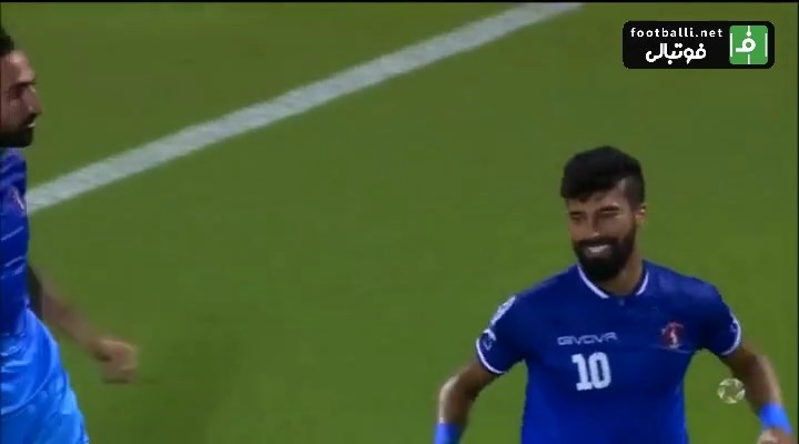 گلزنی رامین رضاییان مقابل ام صلال