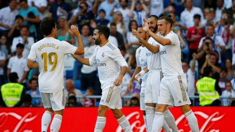 گل اول رئال مادرید به گرانادا (بنزما)