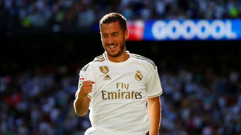 گل دوم رئال مادرید به گرانادا (ادن هازارد)