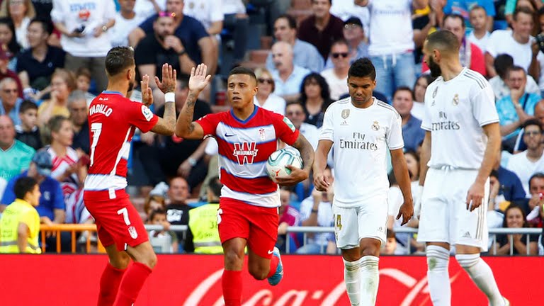 گل اول گرانادا به رئال مادرید (ماچیس)