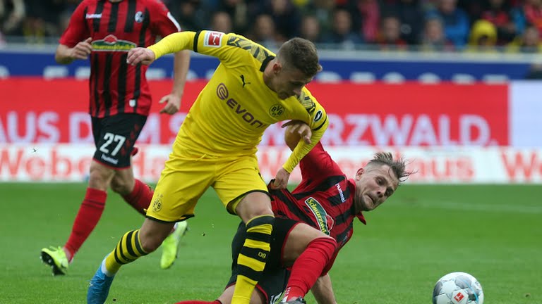 خلاصه بازی فرایبورگ 2-2 دورتموند