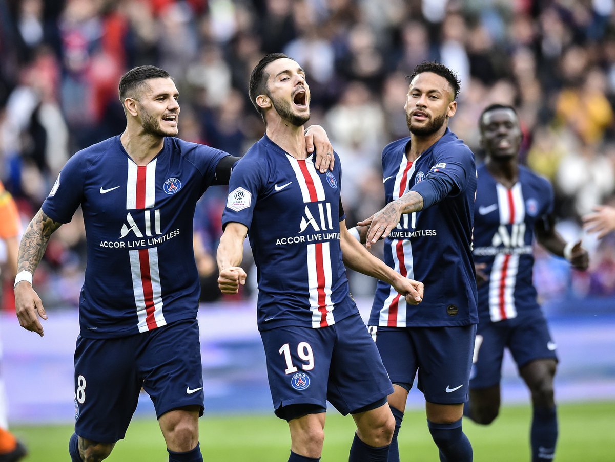 خلاصه بازی پاری سن ژرمن 4-0 آنژه