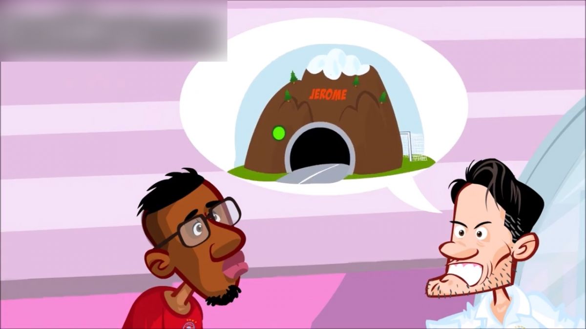 انیمیشن طنز عملکرد بواتنگ در بازی بایرن مونیخ - هوفنهایم