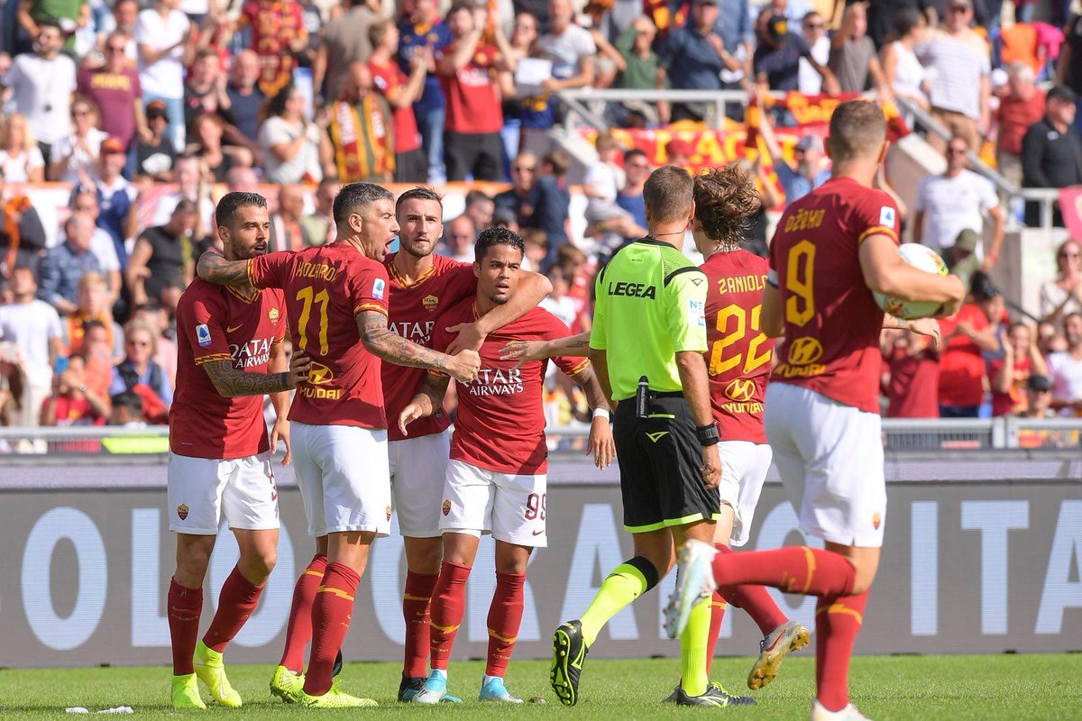 گل اول رم به کالیاری (گل به خودی لوکا)