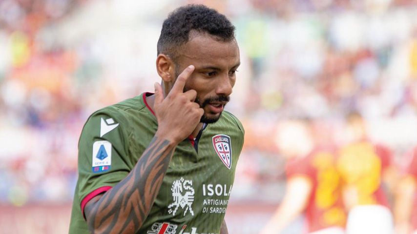 گل اول کالیاری به رم (ژوآو پدرو)