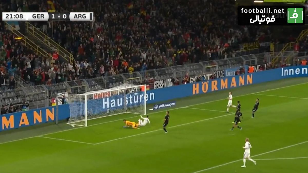 گل دوم آلمان به آرژانتین (هاورتز)