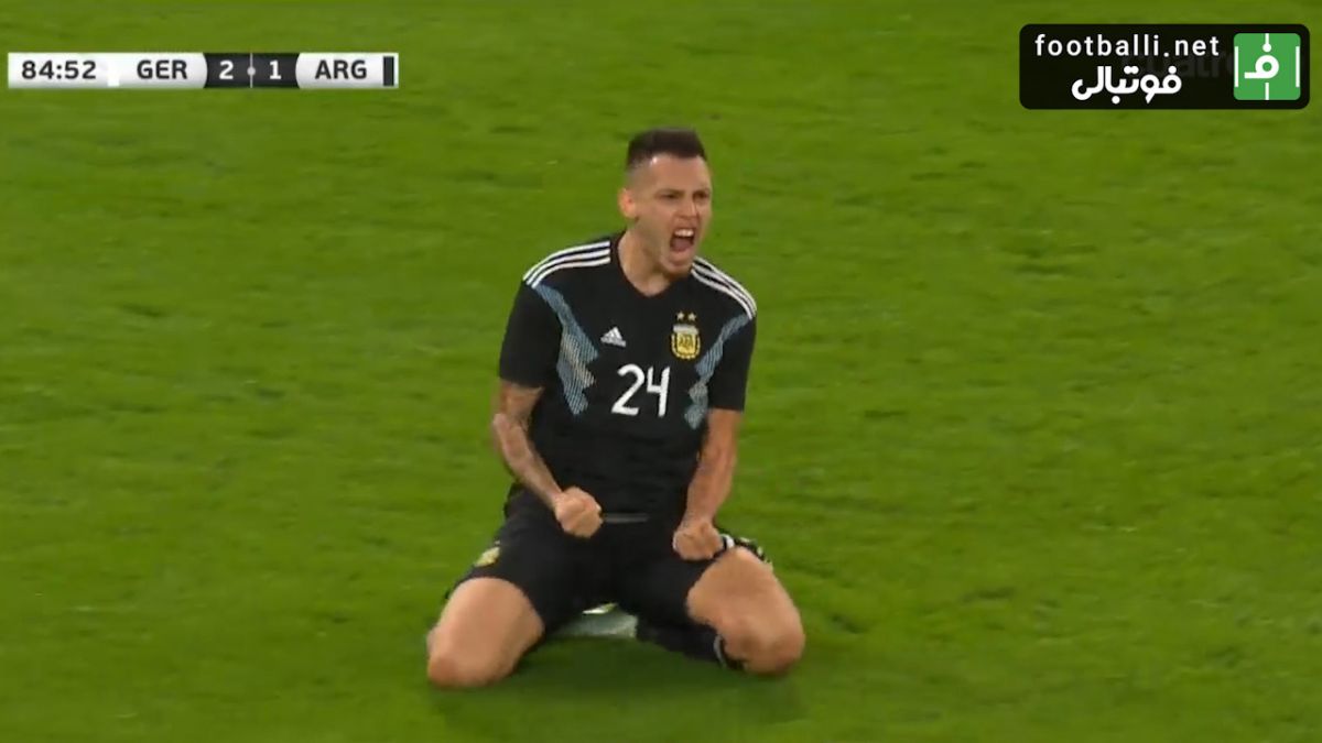 گل دوم آرژانتین به آلمان (اوکامپوس)