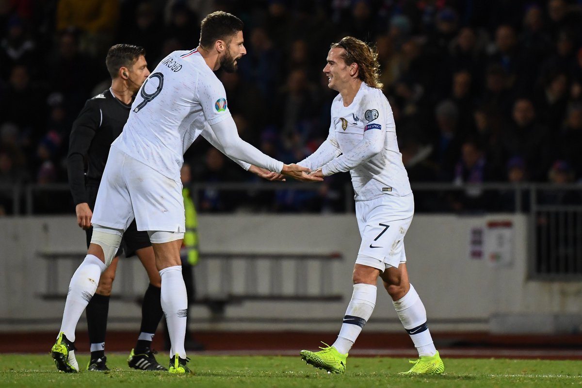 خلاصه بازی ایسلند 0-1 فرانسه (مقدماتی یورو 2020)